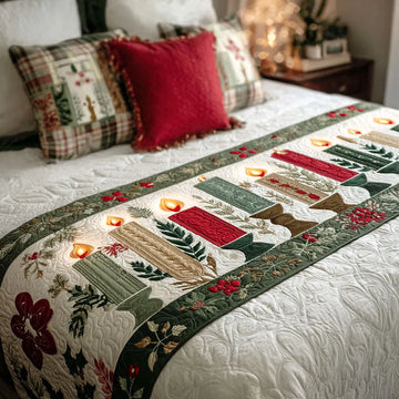 Sacred Flame Quilted Bed Runner NCU0PT9642