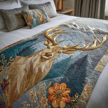 Golden Highlands Quilted Bed Runner NCU0XD1416