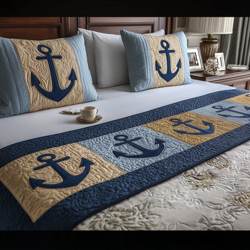 Nautical Quilted Bed Runner GFTOMA1808
