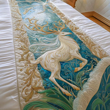 Celestial Grace Quilted Bed Runner NCU0XD1412