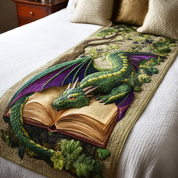 Fire Tale Chronicle Quilted Bed Runner NCU0TD1583