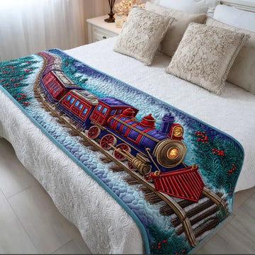 Polar Steam Path Quilted Bed Runner NCU0TD1236