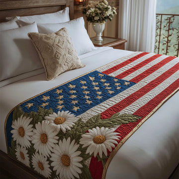 American Spirit Quilted Bed Runner GFTOTP9326