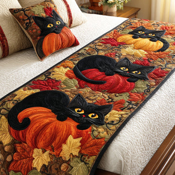 Silent Paws Quilted Bed Runner NCU0TD1203