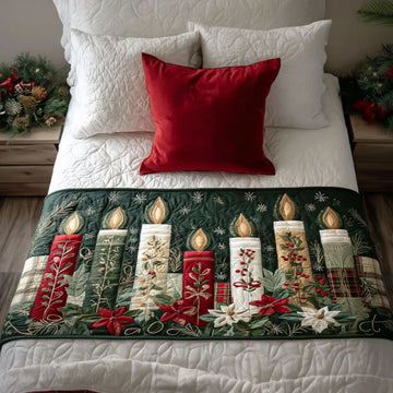 Winter Glow Quilted Bed Runner NCU0PT9646