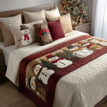Pine Cheer Quilted Bed Runner NCU0PT9163