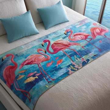 Ocean Stroll Quilted Bed Runner NCU0NT10312