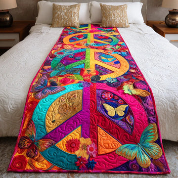 Peaceful Mind Quilted Bed Runner NCU0TD1257