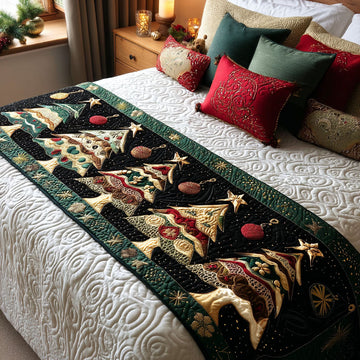 Starlit Eve Quilted Bed Runner NCU0TV380