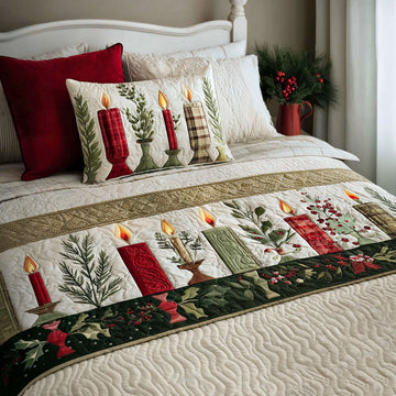 Shining Hope Quilted Bed Runner NCU0PT9643