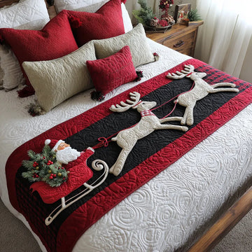 Midnight Glide Quilted Bed Runner NCU0HH1093