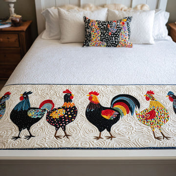 Barnyard Blessings Quilted Bed Runner NCU0PT8056