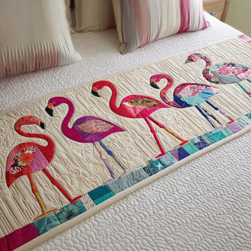 Patchwork Charm Quilted Bed Runner NCU0NT10314