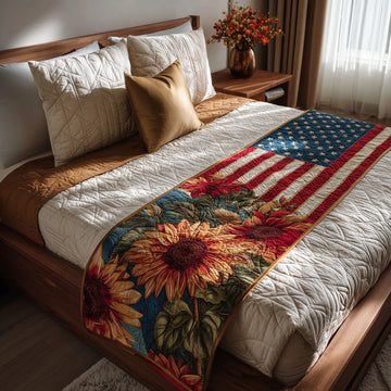 American Spirit Quilted Bed Runner GFTOTP9328