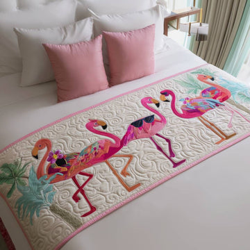 Pink Element Quilted Bed Runner NCU0PT8522