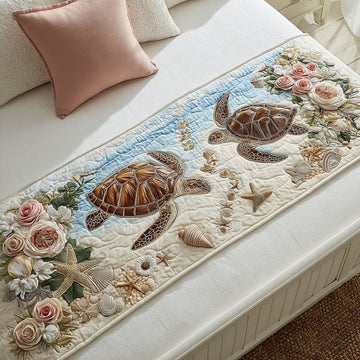 Shoreline Harmony Quilted Bed Runner NCU0PT10855