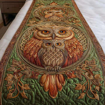 Forest Heirloom Quilted Bed Runner NCU0XD1464