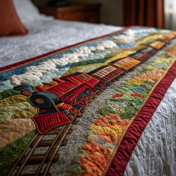 Crimson Trail Quilted Bed Runner NCU0TV690
