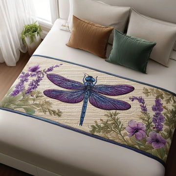 Winged Serenity Quilted Bed Runner NCU0PT8424