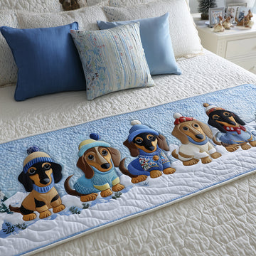 Cozy Wiener Quilted Bed Runner NCU0TH3547