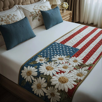 American Spirit Quilted Bed Runner GFTOTP9327