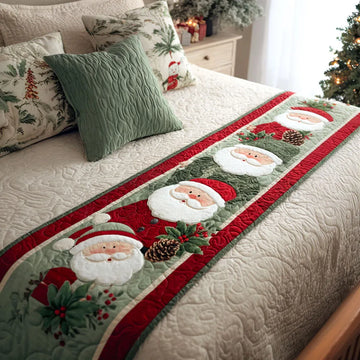 Jolly Branches Quilted Bed Runner NCU0PT9113