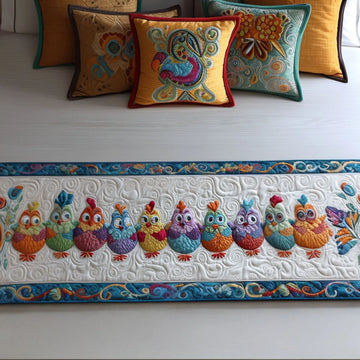 Chick Parade Quilted Bed Runner NCU0PT8058