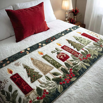 Luminous Noel Quilted Bed Runner NCU0PT9640