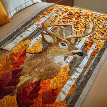 Autumn Guardian Quilted Bed Runner NCU0XD1413